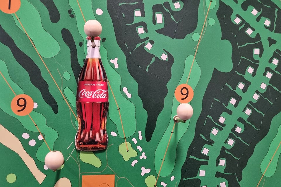 Coca Cola birdie-puu auhinnaloos